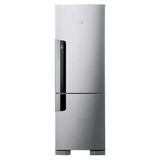 Geladeira Consul CRE44BK 397L Frost Free Duplex Inverse Inox 220V