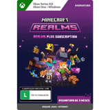 Gift Card Digital Minecraft Realms 3M