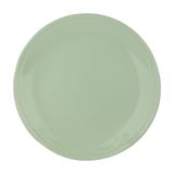 Prato Semarang Para Sobremesa Em Ceramica D21cm Cor Verde Brilhante