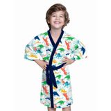 Roupão Infantil Felpudo Lepper Azul P