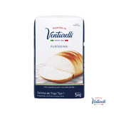 Farinha De Trigo Tipo 1 Famiglia Venturelli Puríssima 5 Kg