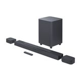 Soundbar Jbl Bar 800 Pro - 360w, Dolby Atmos, Bluetooth, Subwoofer Sem Fio - 5.1.2 Canais - Jblbar800problkbr