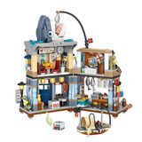Kkxx Estilo Japonês Loja De Frutos Do Mar Moc Building Set, 790 Pi