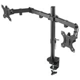 Suporte Articulado Para 2 Monitores 13-32 Vesa 100x100