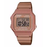 Relógio Feminino Casio Vintage B650wc 5adf Rose Digital