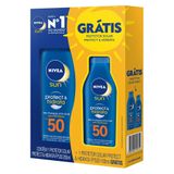 Protetor Solar Nivea Sun Protect &amp; Hidrata Fps 50 Loção 200ml E Ganhe Protetor Solar Nivea Sun Protect &amp; Hidrata Fps 50 Loção 100ml