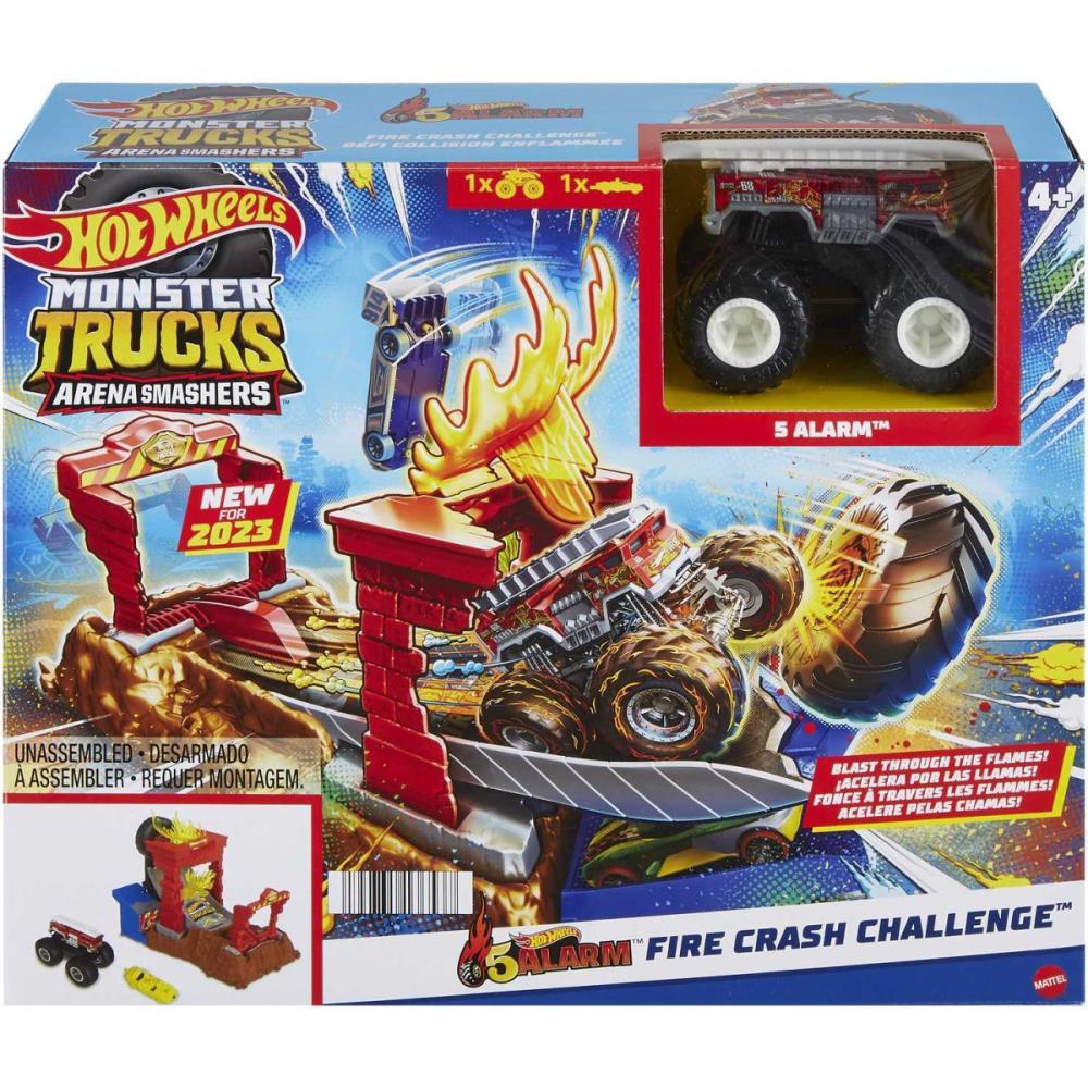 Hot Wheels Pista E Acessorio Monster Trucks Arena Smashers (194735136582) -  Carrefour