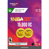 Gift Card Digital Xbox NBA 2K23 - 15000 VC