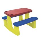 Mesa Infantil Picnic Colorida Em Polipropileno Tramontina