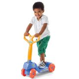 Patinete Infantil 4 Rodas Mini Scooty - Azul Calesita 916