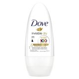 Desodorante Antitranspirante Roll-on Dove Invisible Dry Com 50ml