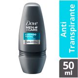 Desodorante Dove Men + Care Cuidado Total Roll-on Antitranspirante 48h 50ml