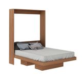 Cama Articulada Casal Para Colchão 138 X 188cm Multimóveis Vcr35036 Amêndoa