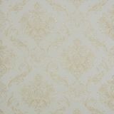 Papel de parede Damask Bege com Creme