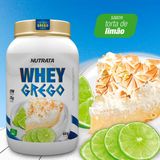 Whey Protein Grego - Nutrata Suplementos - 900g - Torta de Limão