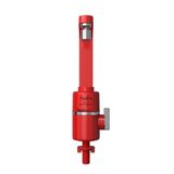 Torneira Elétrica Mesa Cozinha Slim 4T Hydra Vermelho 127V