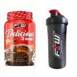 Whey Delicious Ftw 900G Pão De Mel + Coqueteleira 600Ml