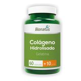 Gelatina Colágeno Hidrolisado Green 70 Capsulas