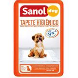 Sanol Dog Tapete Higiênico 80 X 60cm 30 Unidades