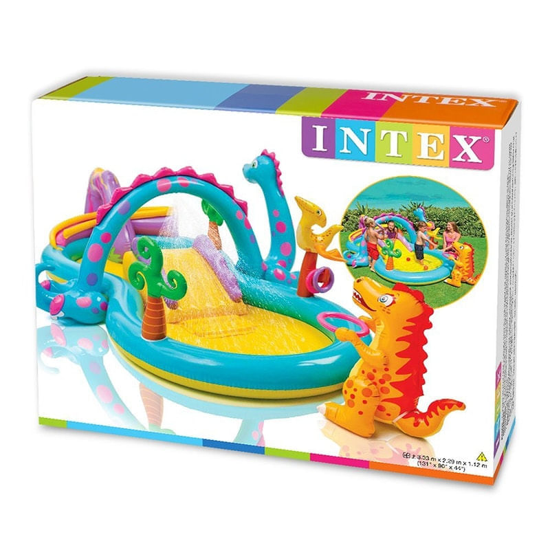 Piscina Infantil Playground Mundo dos Dinossauros 290L 57135