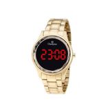 Relógio Champion Feminino Digital Dourado Ch48019V
