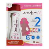 Sabonete Líquido Íntimo Dermafeme Teen 200ml 2 Unidades