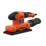 Lixadeira Orbital Black E Decker Bew220 150w 1/3 De Folha De Lixa 15.000 Opm