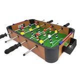 Mesa De Pebolim Mini 51cm Totó Jogo De Futebol Com 2 Bolinhas Brinquedo Hoyle Games