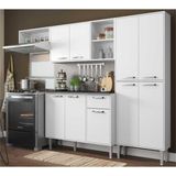 Cozinha Compacta Xangai 9 Portas Multimóveis Branco