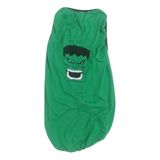Camiseta Para Cães Super Heróis  Hulk Verde  Tamanho P