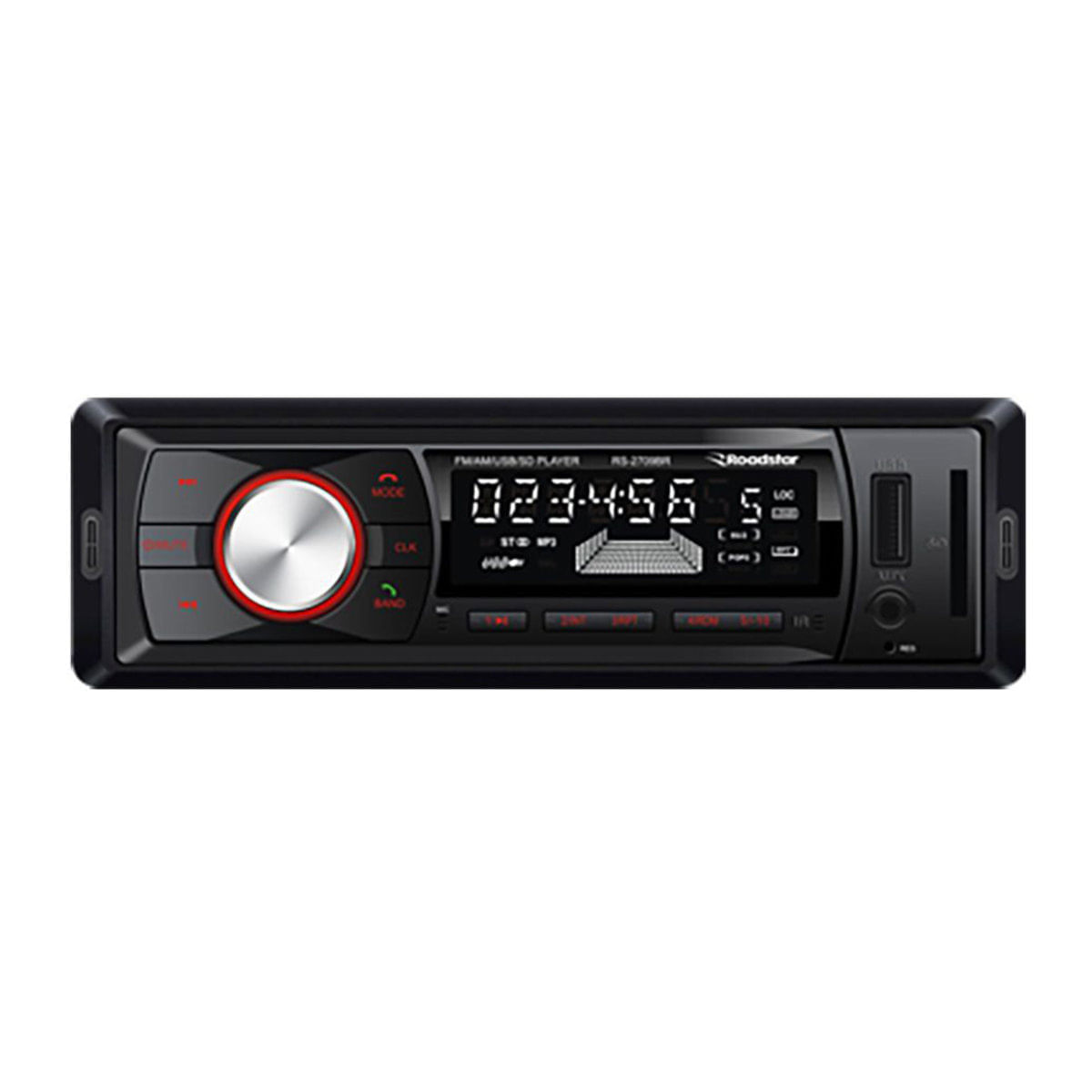 Auto Radio Roadstar Bluetooth Rs-2709 Fm Usb Sd Controle Top