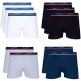 20 CUECAS BOXER ALGODÃO COTTON LUPO 00523