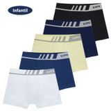 KIT 10 CUECAS BOXER INFANTIL LUPO MICROFIBRA SEM COSTURA 136