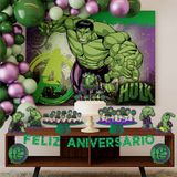 Kit Festa Fácil Hulk Aniversário Criança Infantil