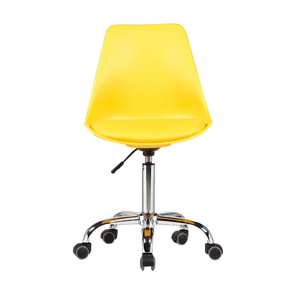 Cadeira Chicago Com Estrutura Em Polipropileno E Base Cromada Fratini