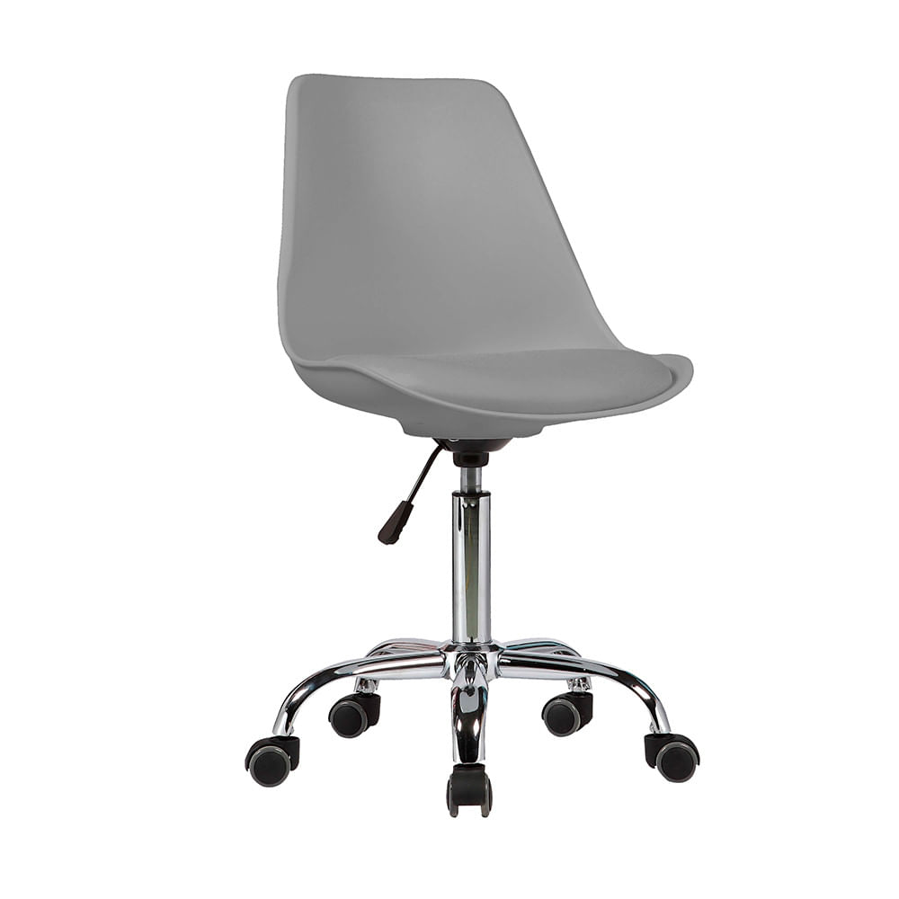 Cadeira Chicago Com Estrutura Em Polipropileno E Base Cromada Fratini