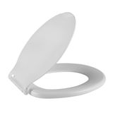 Assento Sanitário Astra Oval Plástico Branco Tpr/as