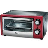 Forno Elétrico Oster 10 Litros Compact Vermelho Tssttv10ltr Potência De 1000w 220v