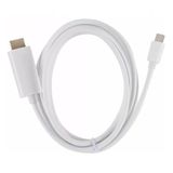 Cabo 1,5m Mini Displayport X Hdmi Para Projetor Multimidia