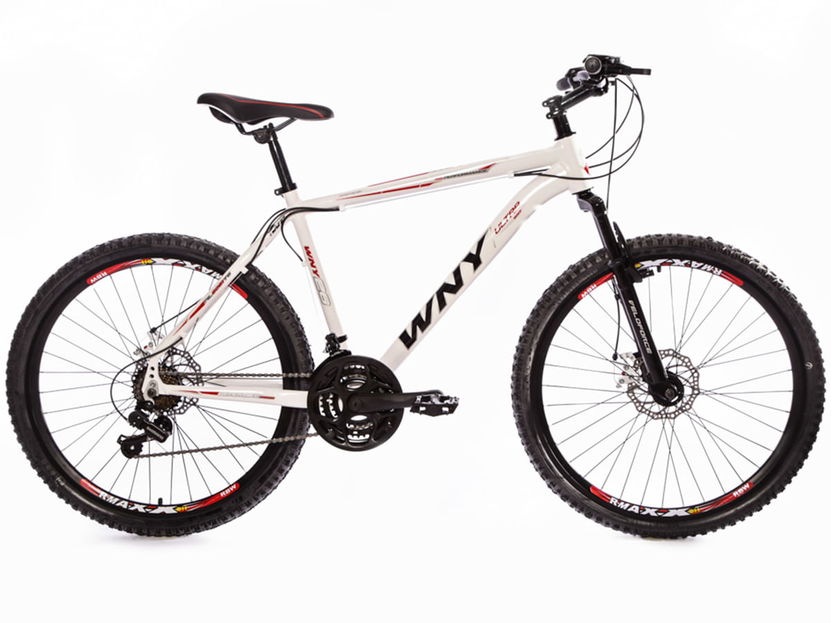 Bicicleta Wny Aro 26 Freio a Disco 21 Marchas Branco é boa?