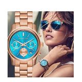 Relógio Feminino Mk6164 Michael Kors Runway Rose Gold 38mm