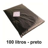 15 Kg Saco De Lixo 100 Litros Preto 100l Reforçado 0,18 Micr