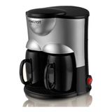 Cafeteira Elétrica Preta 110v Com Duas Xícaras