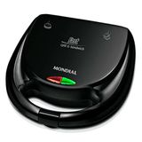 Sanduicheira Mondial Fast Grill &amp; Sandwich Preto 127v