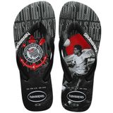 Chinelo Havaianas Licenciado Top Corinthians 45/6 Preto