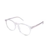 Armação Oculos Grau Retro Redondo Feminino Transparente 2104