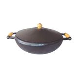 Panela Ferro Fundido Muqueca Grande 4 Litros 41,5x32,5x15cm