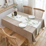 Toalha De Mesa De Natal De 2pcs, Sem Óleo Impermeável