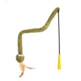 Cat Toy Snake Provocando Vara De Gato, Teasing Cat Artifact