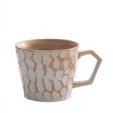 Caneca De Pedra Cortada À Mão Criativa, Água Cerâmica Retrô Kiln